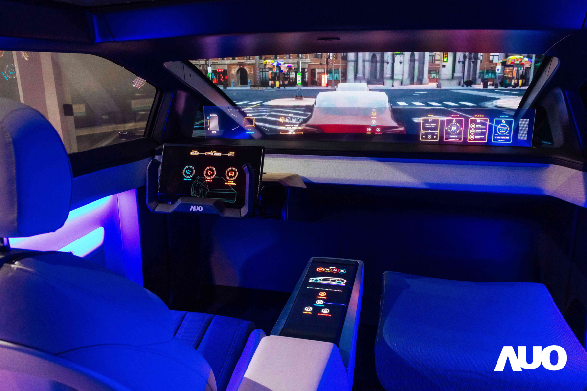 _һǻœSmart Cockpit 2025Micro LED@ʾУ47.5o͸@ʾc14.3׃ΑBп@ʾ헮aƷ@2025ǻ@ʾôpǻƄӪṩȫµ˙Cw